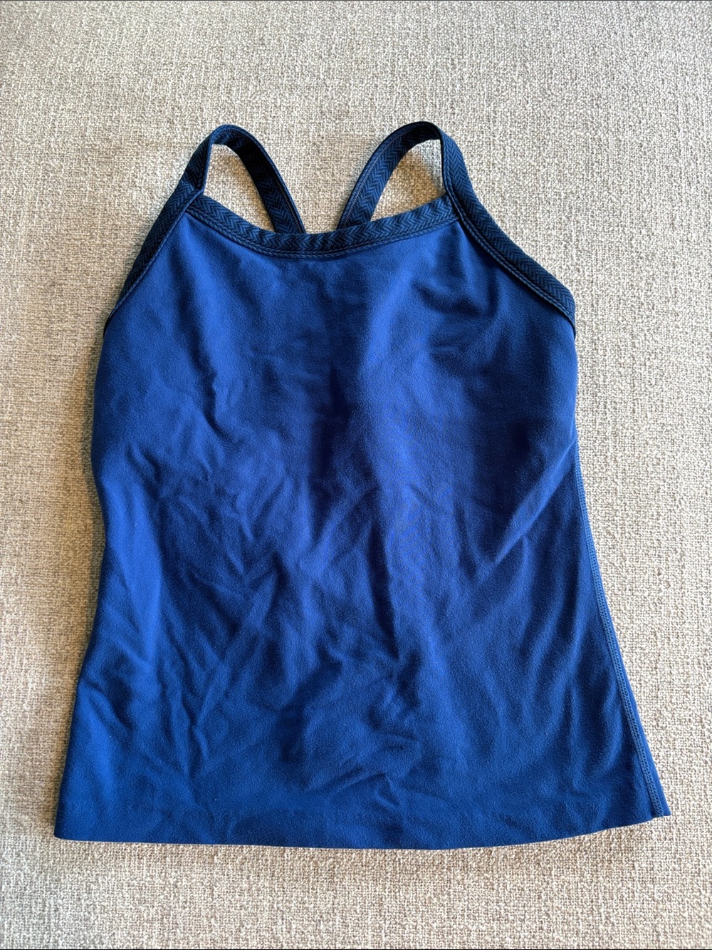 lululemon athletica Racerback Tank Top in Navy Blue